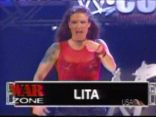 Lita and her name in lights